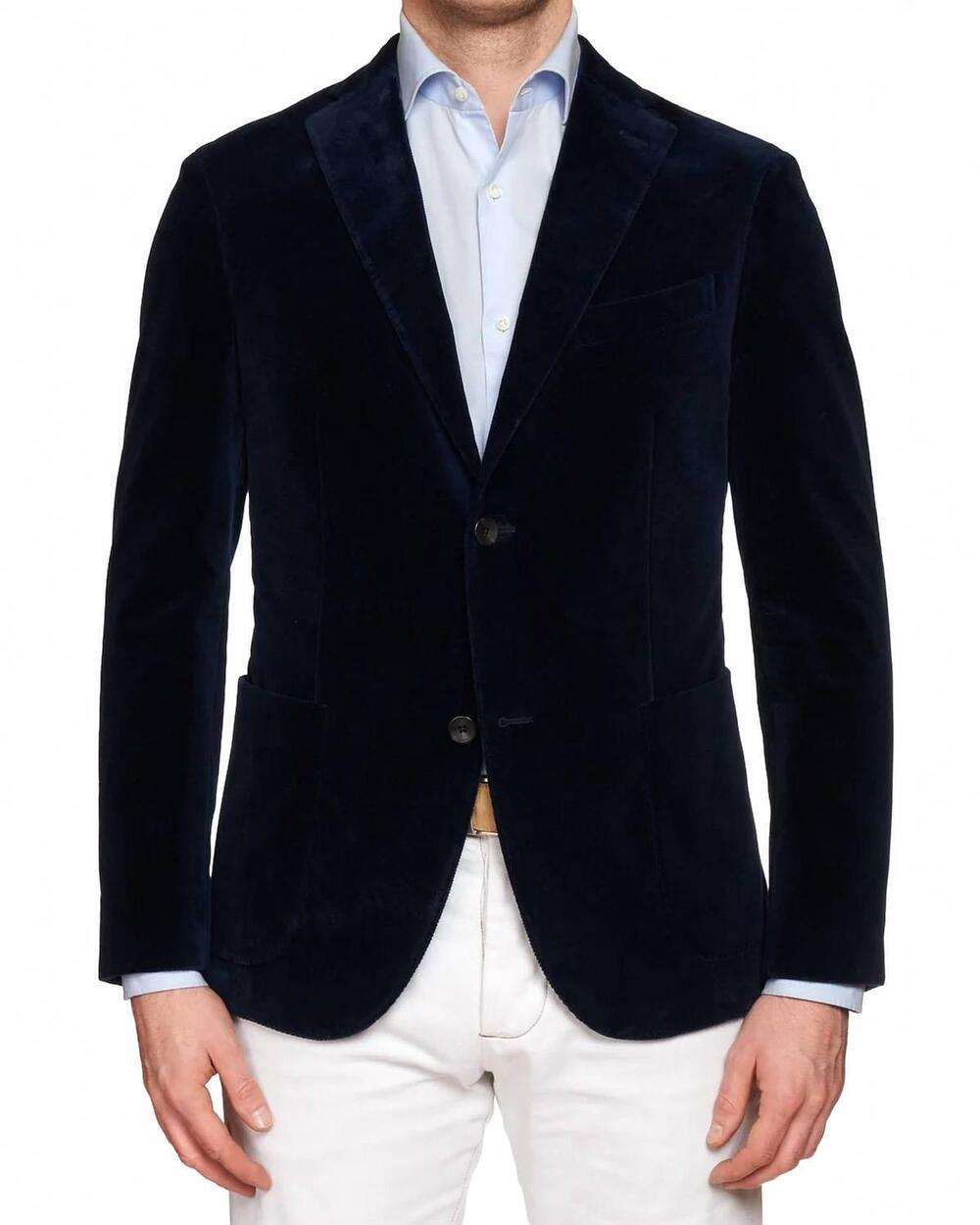 NEW BOGLIOLI suit jacket in navy